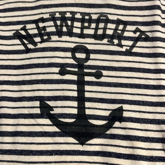 Striped Newport RI hoodie - Picture 2 of 3